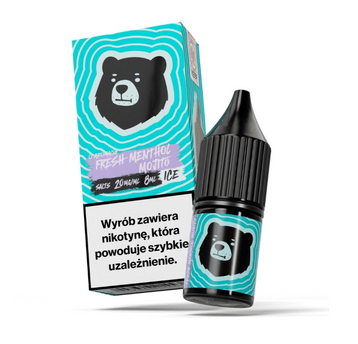 Liquid Salt Go Bears o aromacie Fresh Menthol Moji