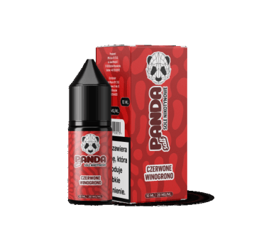 LIQUID SALT PANDA 10ML 20MG CZERWONE WINOGRONO