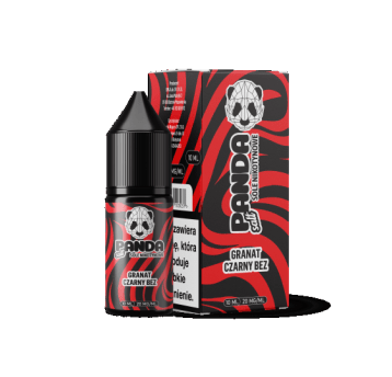 LIQUID SALT PANDA 10ML 20MG GRANAT CZARNY BEZ