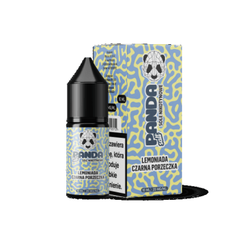 LIQUID SALT PANDA 10ML 20MG LEMONIADA CZARNA PORZE