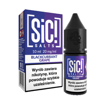 LIQUID SALT SIC! DUPLEX 10ML 20MG BLACKCURRANT_GRA