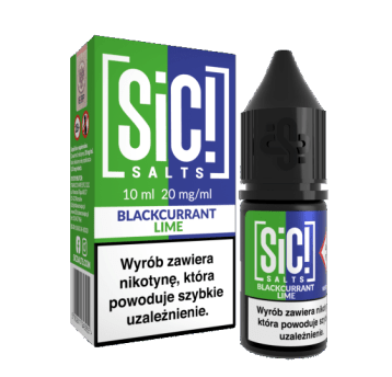 LIQUID SALT SIC! DUPLEX 10ML 20MG BLACKCURRANT_LIM