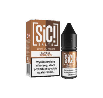 LIQUID SALT SIC! DUPLEX 10ML 20MG COFFEE TOBACCO