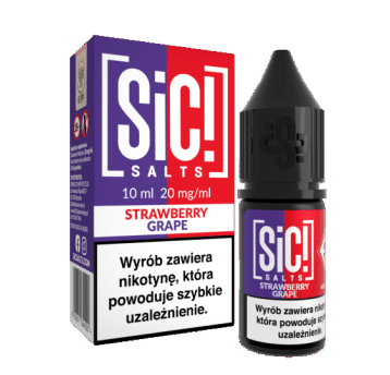 LIQUID SALT SIC! DUPLEX 10ML 20MG STRAWBERRY_GRAPE