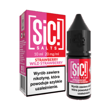 LIQUID SALT SIC! DUPLEX 10ML 20MG STRAWBERRY_WILD_