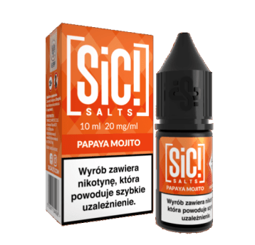 LIQUID SALT SIC! MOJITO 10ML 20MG PAPAYA