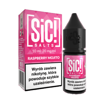 LIQUID SALT SIC! MOJITO 10ML 20MG RASPBERRY