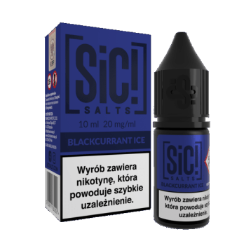 LIQUID SALT SIC! SIMPLEX 10ML 20MG BLACKCURRANT_IC