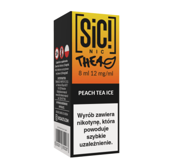 Liquid SIC! NIC 8ml - Peach Tea Ice 12mg