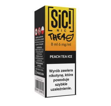 Liquid SIC! NIC 8ml - Peach Tea Ice 6mg