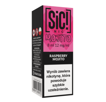 Liquid SIC! NIC 8ml - Raspberry Mojito 12mg