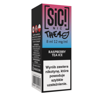 Liquid SIC! NIC 8ml - Raspberry Tea Ice 12mg