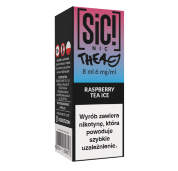 Liquid SIC! NIC 8ml - Raspberry Tea Ice 6mg