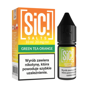 Liquid SIC! THEA 10ml - Green Tea Orange 20mg