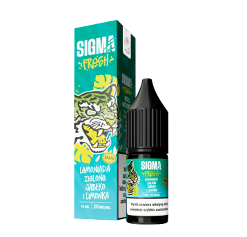 Liquid SIGMA FRESH Salts 10ml - Lemoniada Zielone