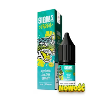 Liquid SIGMA FRESH Salts 10ml - Mroż Zielone Slush