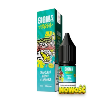 Liquid SIGMA FRESH Salts 10ml - Oranż Arbuz i Limo