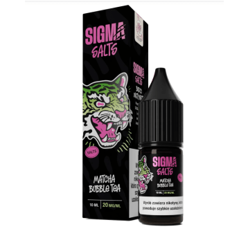 Liquid SIGMA Salts 10ml - Matcha Bubble Tea 20mg
