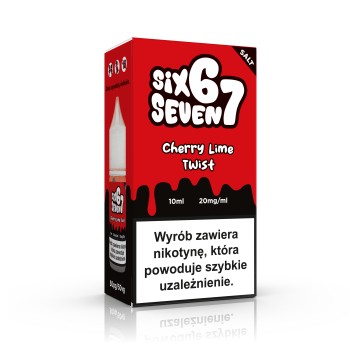 Liquid Six Seven 67 Salt 20mg 10ml Cherry Lime Twi