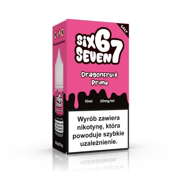 Liquid Six Seven 67 Salt 20mg 10ml Dragonfruit Pri