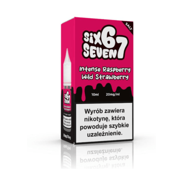 Liquid Six Seven 67 Salt 20mg 10ml Intense Raspber