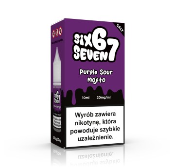 Liquid Six Seven 67 Salt 20mg 10ml Purple Sour Moj