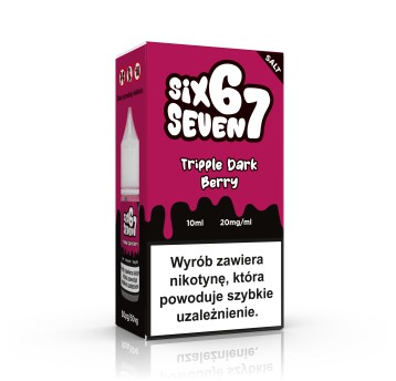 Liquid Six Seven 67 Salt 20mg 10ml Tripple Dark Be