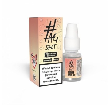 Liquid #TAG SALT Drinks 10ml 20mg Peach Mango Bubb