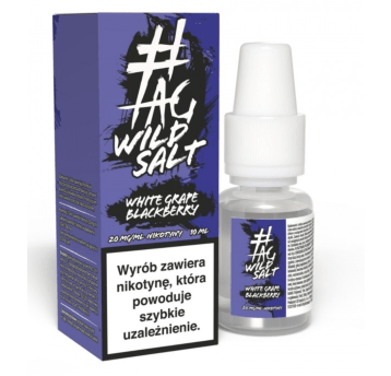 Liquid #TAG Salt Wild 10ml White Grape Blackberry