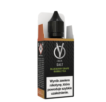 Liquid VBAR Salt 10ml - Blueberry Grape Bubble Tea
