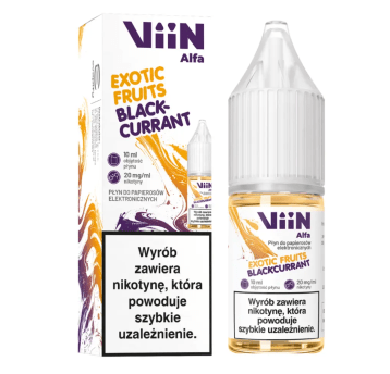 Liquid Viin Alfa Exotic Fruits Blackcurr 10ml 20mg