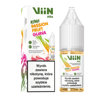Liquid Viin Alfa Kiwi Passion Fruit Guava 10ml 20m