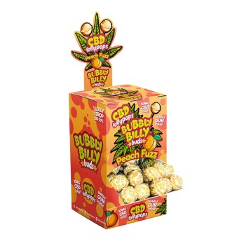 Lizaki Bubbly Billy 10mg CBD PEACH FUZZ 100szt