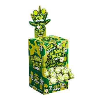 Lizaki Bubbly Billy 10mg CBD SOUR APPLE 100szt