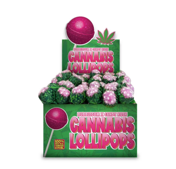 Lizaki Cannabis Lollipops Candy Kush 70szt.