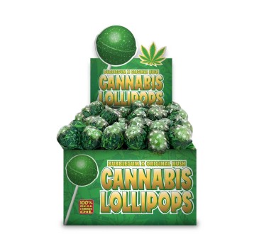 Lizaki Cannabis Lollipops Oryginal Kush 70szt.
