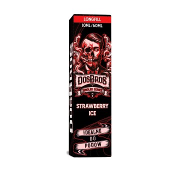 Longfill DosBros 10/60ml - Strawberry Ice