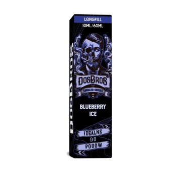 Longfill DosBros Singled Series 10/60ml - Blueberr