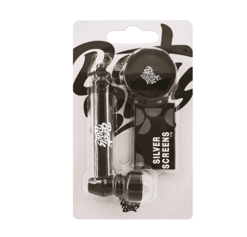 Lufka Best Buds Pipsy Black Plastic-Metal Pipe