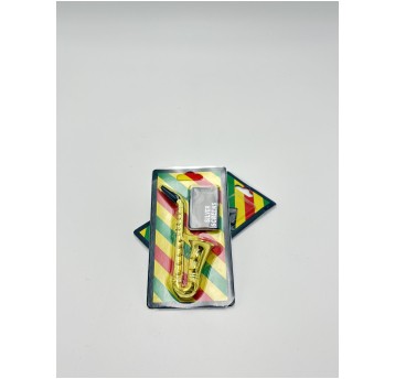 Lufka Metalowa Saksofon