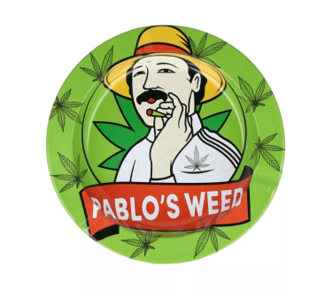 Metalowa popielniczka Pablo 's Weed