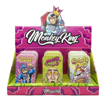 Metalowy pojemnik Monkey King