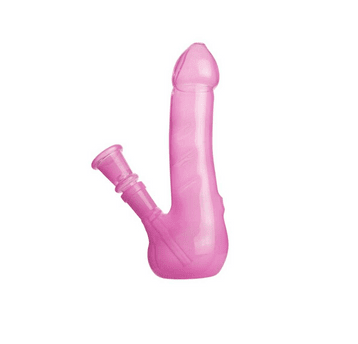 Mini Bongo Penis Pink wys. 18 cm szlif 14.5 mm