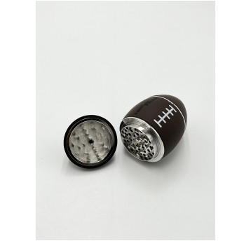 Młynek 3-Częściowy Amertican Football - Brązowy