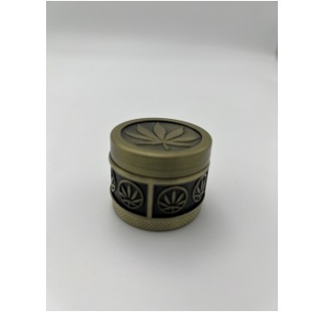 Młynek 3-częsciowy Brass Leaf