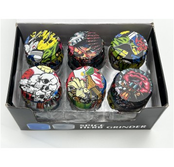 Młynek 3-częściowy Graffiti Mix