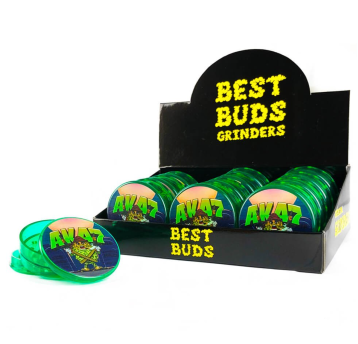 Młynek Best Buds Plastic AK47 3-częściowy - 50mm