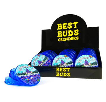 Młynek Best Buds Plastic Purple Haze 3-częściowy