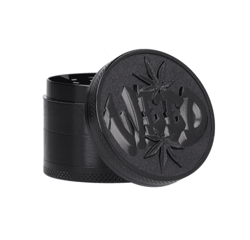 Młynek do suszu Graffiti Black 4 cześciowy śr. 50