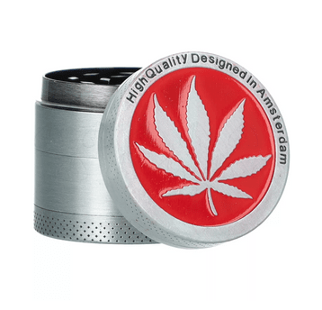 Młynek do suszu LIŚĆ 4 części średnica 38 mm metal